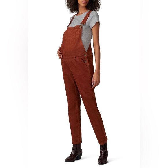 Hatch The Cord Maternity Overalls Sahara Rust Size 1(S) - Picture 6 of 11